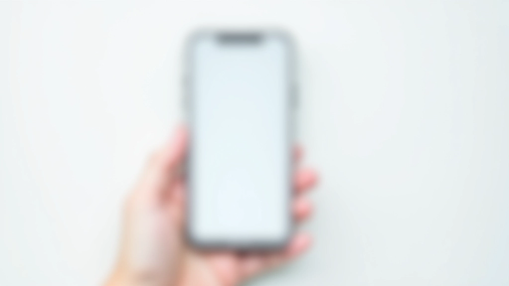 Mobilní telefon s otevřenou bankovní aplikací na displeji, světlé pozadí, moderní design